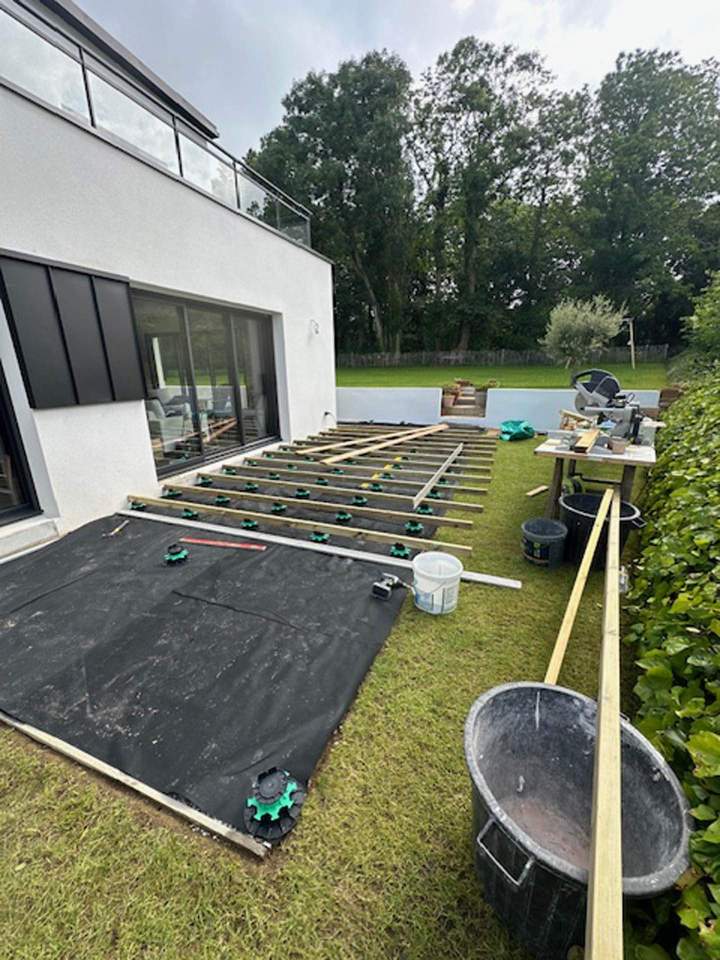 Aménagement de terrasse Quimper
