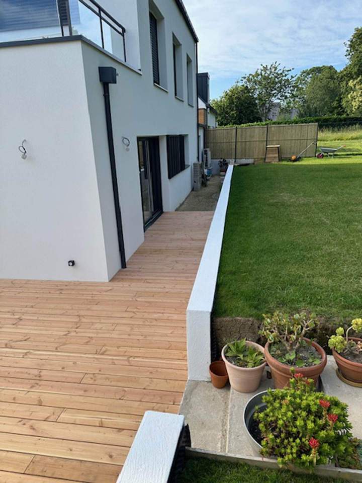 Pose de parquet Quimper
