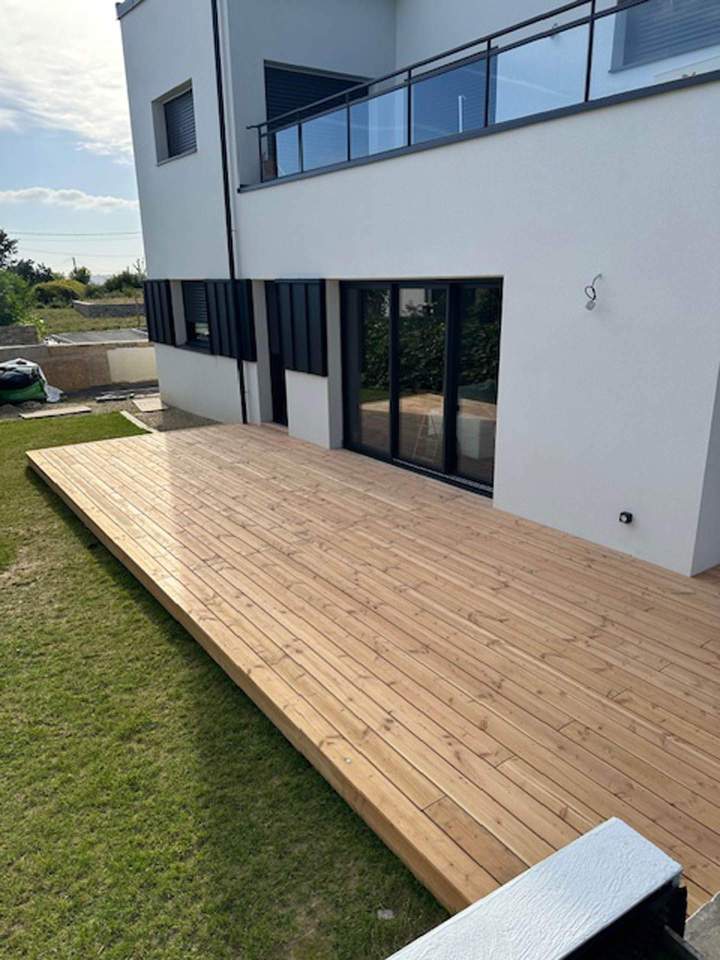 Pose de parquet Quimper