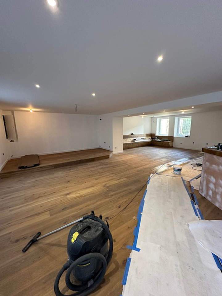 Pose de parquet à Quimper
