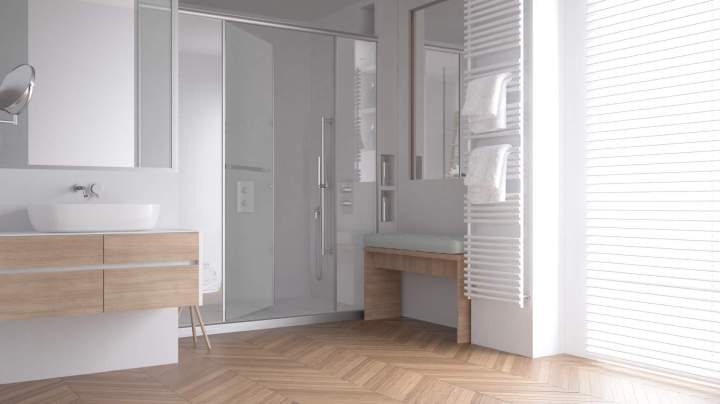 Agencement de salle de bain à Quimper