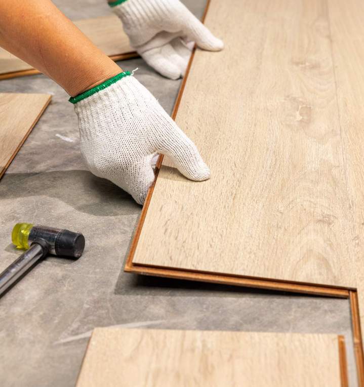 Pose de parquet Quimper